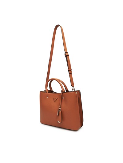 GUESS KADIN OMUZ ÇANTASI BG697406-COGNAC