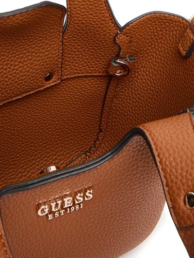 GUESS KADIN OMUZ ÇANTASI BG733475-CARAMEL