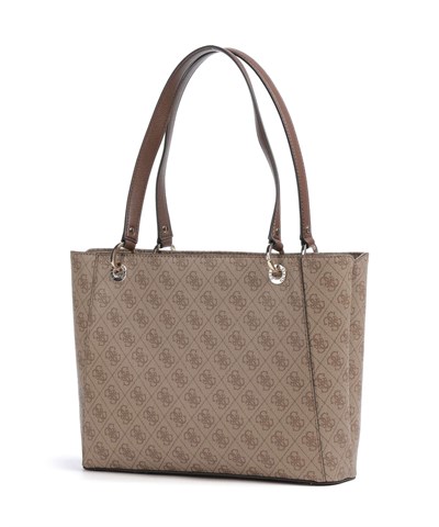 GUESS KADIN OMUZ ÇANTASI BG967225-LATTE-LOGO-BROWN