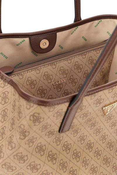 GUESS KADIN OMUZ ÇANTASI ESG951429-LATTE