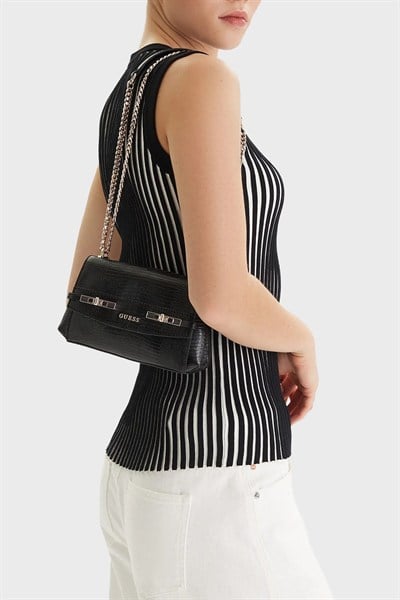 GUESS KADIN OMUZ ÇANTASI KL993378-BLK