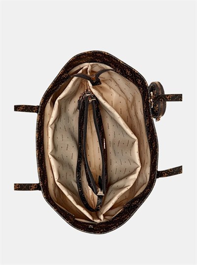GUESS KADIN OMUZ ÇANTASI QG712424-BROWNLOGO