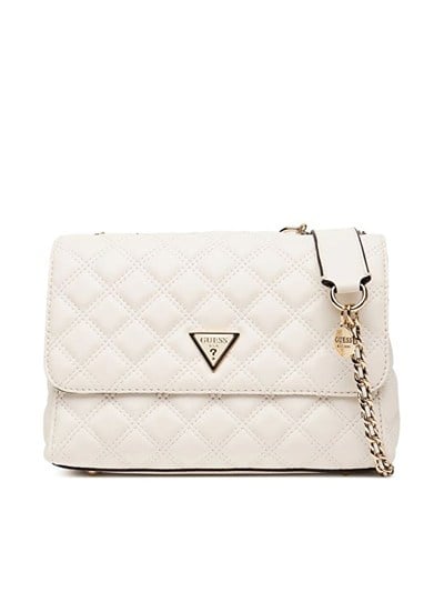 GUESS KADIN OMUZ ÇANTASI QG967320-OFFWHITE