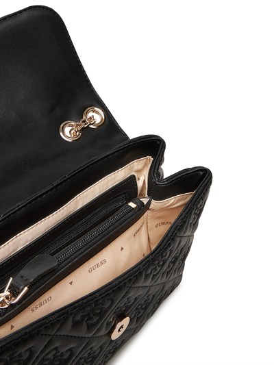 GUESS KADIN OMUZ ÇANTASI QL965821-BLACK