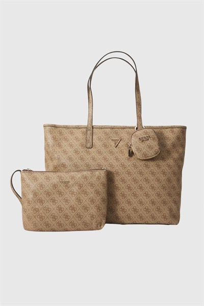 GUESS KADIN OMUZ ÇANTASI SL712424-LATTE