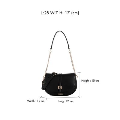 GUESS KADIN OMUZ ÇANTASI VG989620-BLACK