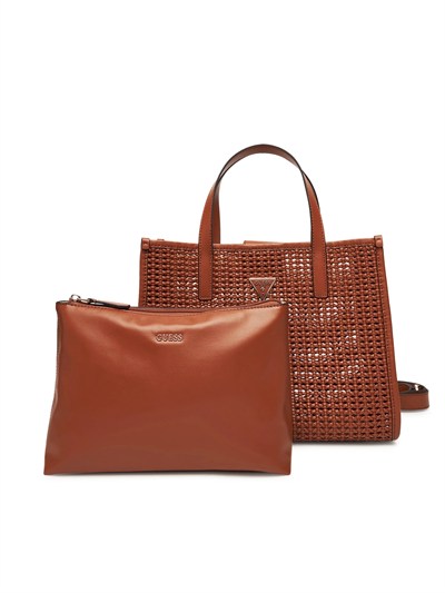 GUESS KADIN OMUZ ÇANTASI WZ720623-COGNAC