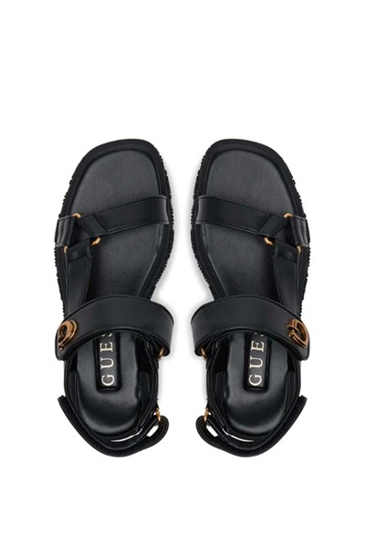 GUESS KADIN SANDALET FLJLANELE03-BLACK
