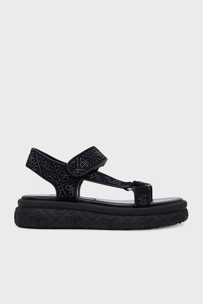 GUESS KADIN SANDALET FLJLODFAP03-BLACK