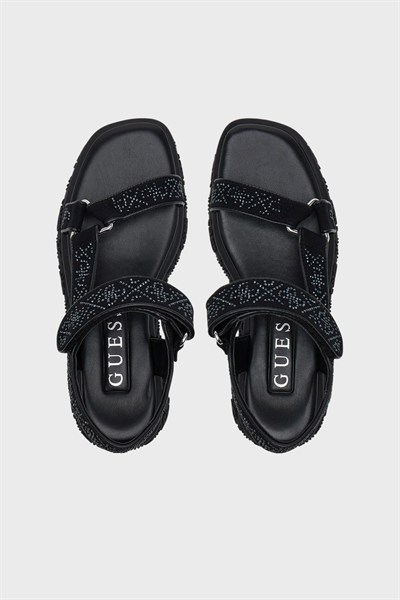 GUESS KADIN SANDALET FLJLODFAP03-BLACK