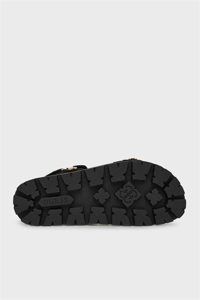 GUESS KADIN SANDALET FLPFLOESU03-BLACK