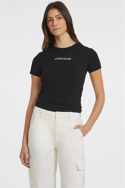 GUESS KADIN T-SHIRT W4YI01J1314-JBLK