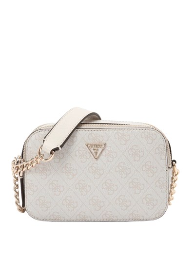 GUESS NOELLE 2 KADIN OMUZ ÇANTASI BG967214-BONE-LOGO