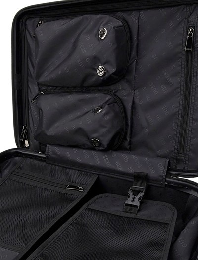 GUESS UNISEX VALİZ H9265983-BLACK