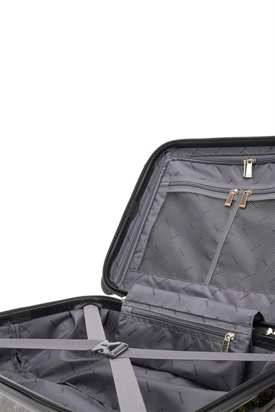 GUESS UNISEX VALİZ HB8389983-BROWN
