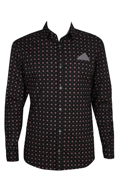 JACK & JONES ERKEK GÖMLEK 12144086-BLACK