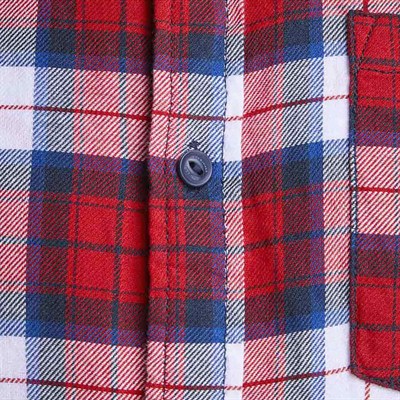 JACK & JONES ERKEK GÖMLEK 12144695-FIERY-RED