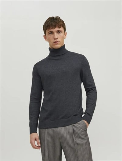 JACK & JONES ERKEK KAZAK 12157417-DARK-GREY