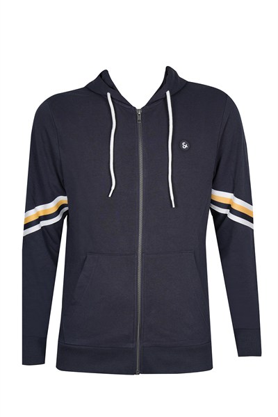 JACK & JONES ERKEK SWEATSHIRT 12153525-ECLIPSE