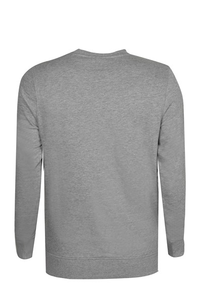 JACK & JONES ERKEK SWEATSHIRT 12155835-LIGHT-GREY