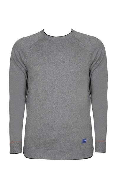 JACK & JONES ERKEK SWEATSHIRT 12157614-GREY