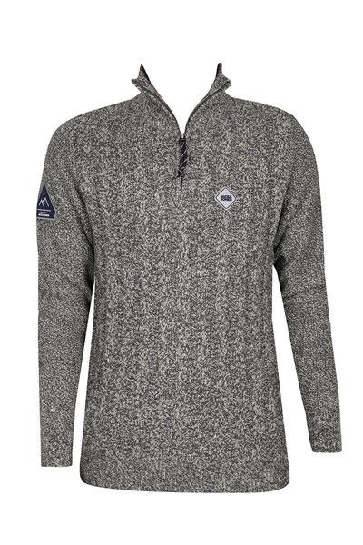 JACK & JONES ERKEK SWEATSHIRT 12158009-DARK-GREY