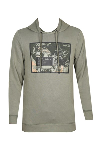 JACK & JONES ERKEK SWEATSHIRT 12185040-GREEN