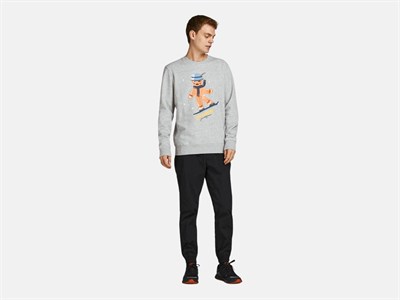 JACK JONES ERKEK SWEATSHIRT 12198379-MELA