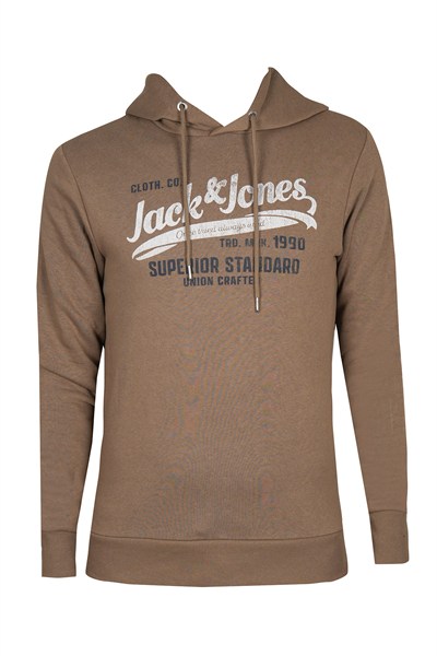 JACK & JONES ERKEK SWEATSHIRT 12226943-OTTER