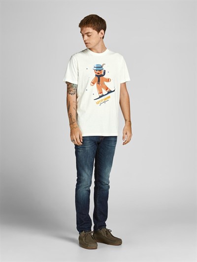 JACK JONES ERKEK T-SHIRT 12198770-DANCER
