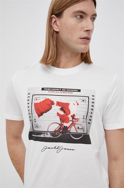 JACK JONES ERKEK T-SHIRT 12198772-DANCER