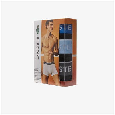 LACOSTE 3 LÜ ERKEK BOXER 5H3401-B68