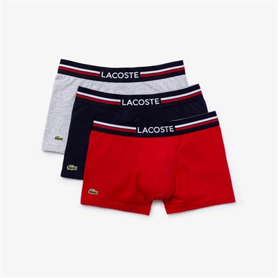 LACOSTE ERKEK 3 LÜ BOXER 5H3386-00-W34