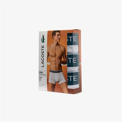 LACOSTE ERKEK 3 LU BOXER 5H3389-001