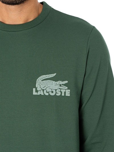 LACOSTE ERKEK SWEATSHIRT SH7477-00-RIV