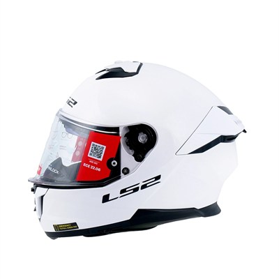 LS2 STREAM II MOTOSİKLET KASKI FF808-GLOSS-WHITE