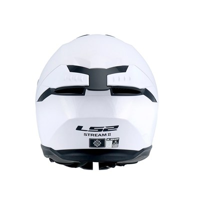 LS2 STREAM II MOTOSİKLET KASKI FF808-GLOSS-WHITE