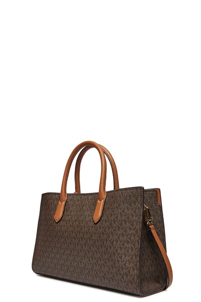 MICHAEL KORS KADIN OMUZ ÇANTASI 30F4GETS2B-BRN