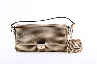 MICHAEL KORS KADIN OMUZ ÇANTASI 30H1G2BL5U-PALEGOLD