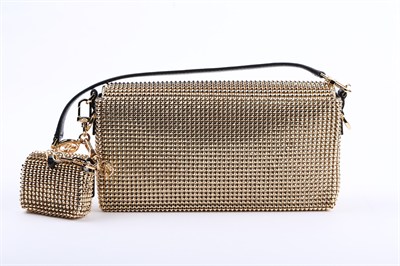 MICHAEL KORS KADIN OMUZ ÇANTASI 30H1G2BL5U-PALEGOLD