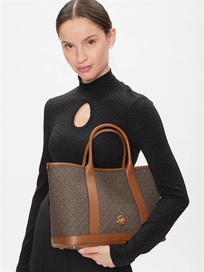 MICHAEL KORS KADIN OMUZ ÇANTASI 30R4G99S2V-BRN