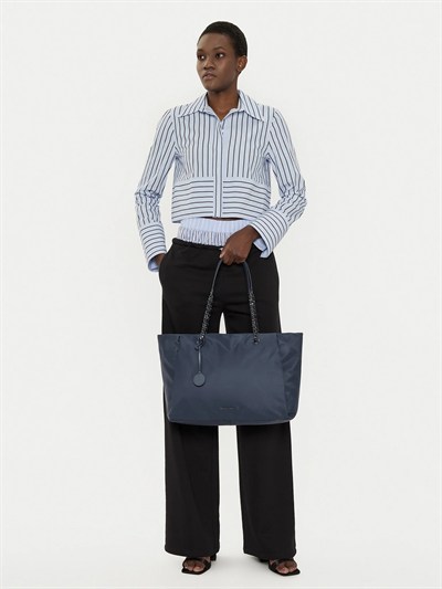 MICHAEL KORS KADIN OMUZ ÇANTASI 30R5SIOT3C-NAVY