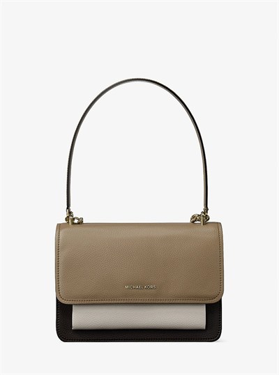 MICHAEL KORS KADIN OMUZ ÇANTASI 32F5GC7C1T-HUSK-MULTI