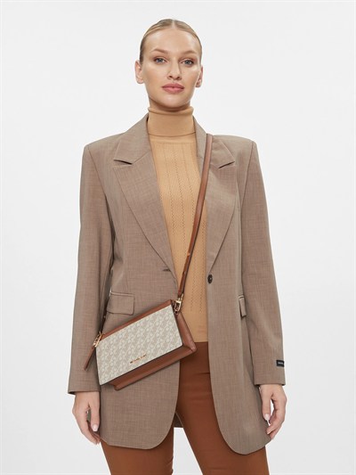 MICHAEL KORS KADIN OMUZ ÇANTASI 32H3G8EC7B-VANILLA