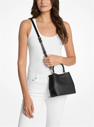 MICHAEL KORS KADIN OMUZ ÇANTASI 35S4G3FM5T-BLACK