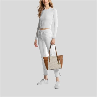 MICHAEL KORS KADIN OMUZ ÇANTASI 35T0GCFT3B-VANILLA