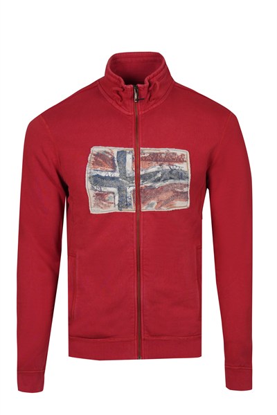 NAPAPIJRI BABOS STAND ERKEK SWEATSHIRT N0YGQN-R66