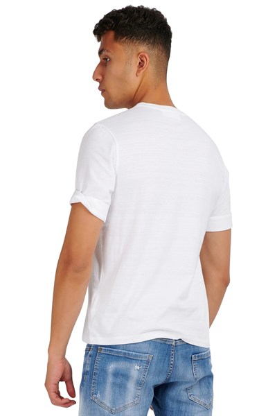 NEIL BARRETT ERKEK T-SHIRT PBJT812S-P530S-1141