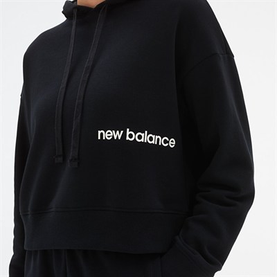 NEW BALANCE KADIN SWEATSHIRT WT23512-BK