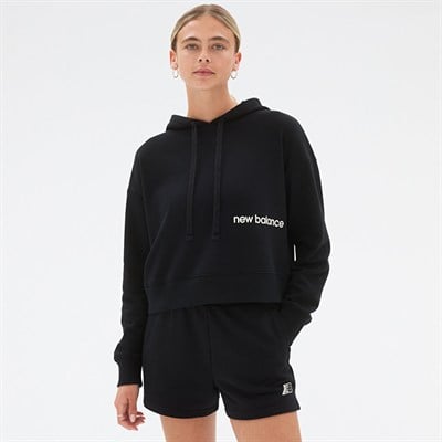 NEW BALANCE KADIN SWEATSHIRT WT23512-BK